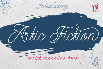 Artic Fiction - Retro Script