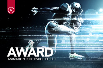 Award Animation Photoshop Action