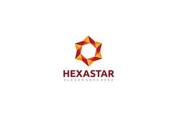 Hexagon Star Logo