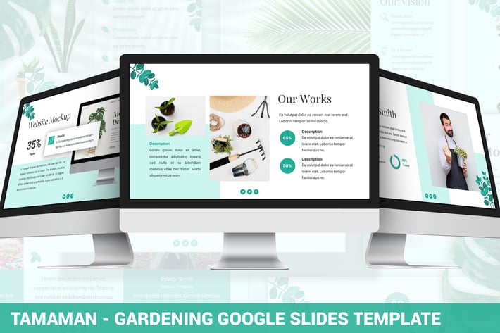 Tamaman - Gardening Google Slides Template