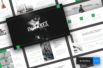 Birama - Music Keynote Template