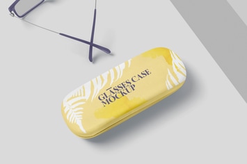 Eyewear Hard Shell Case Mockups