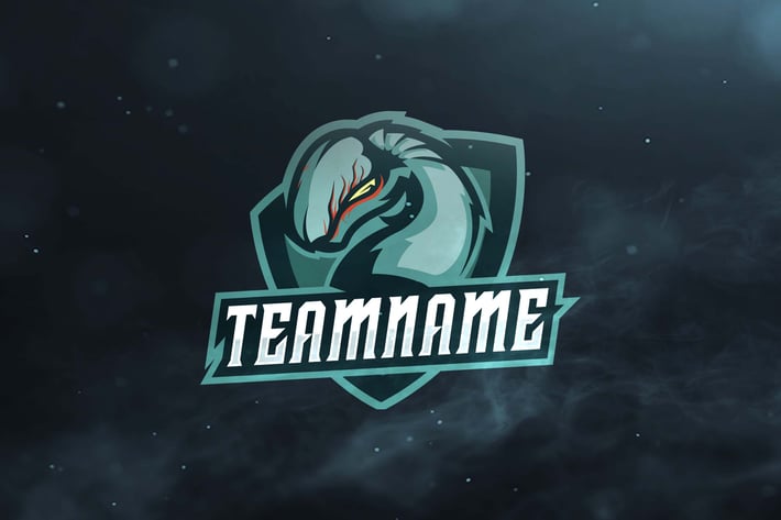 Faceless Snake Sport and Esports Logos