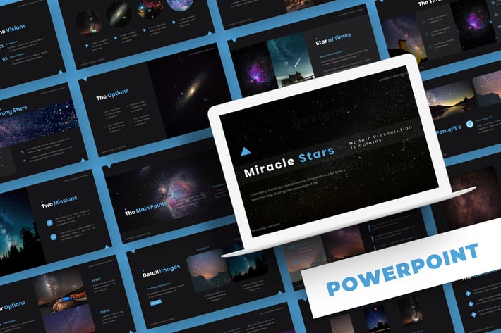 Miracle Stars - Powerpoint Template