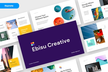 EBISU - Creative Keynote Template