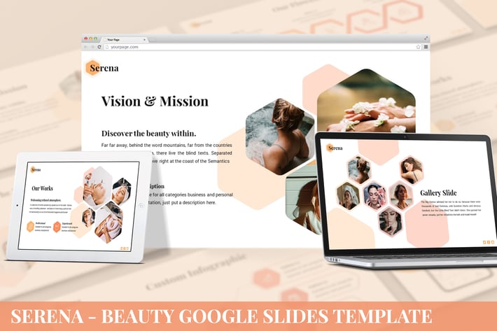 Serena - Beauty Google Slides Template