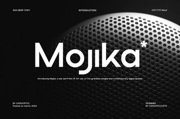Mojika Sans Serif Font