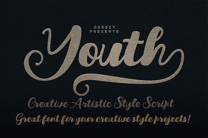 Youth Script Font