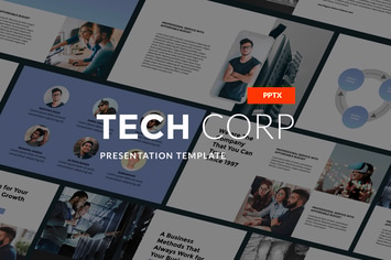 Tech Corp - Modern PPT Template