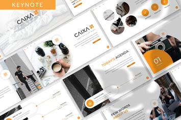 Caixa - Business Keynote Template