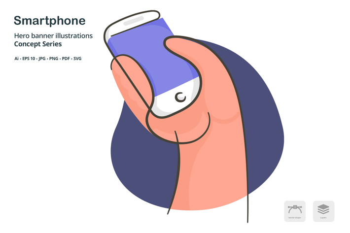Smartphone Device Vector Illustration