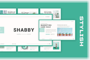 Shabby Keynote Template