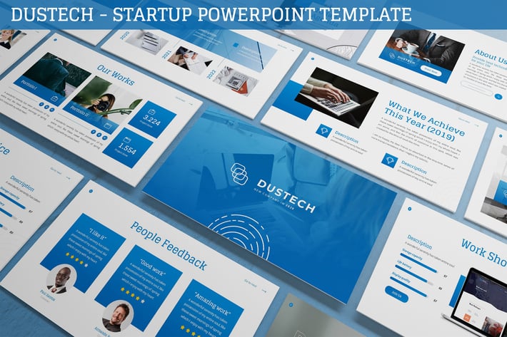 Dustech - Startup Powerpoint Template