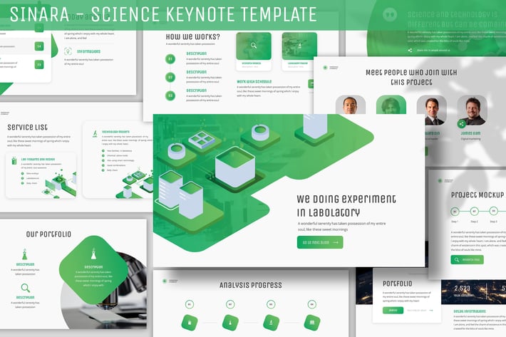 Sinara - Science Keynote Template