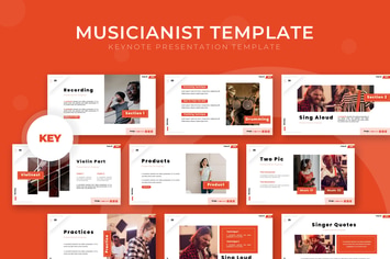 Musicianist - Keynote Template