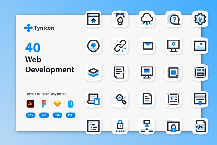 Tynicon - Web Development Icons