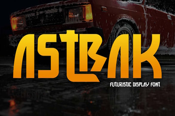 Astrak - Display Font
