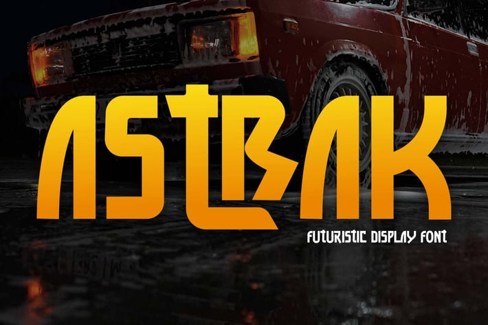 Astrak - Display Font