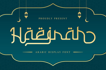Haejrah - Arabic Display Font
