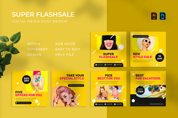 Super Flashsale | Instagram Post