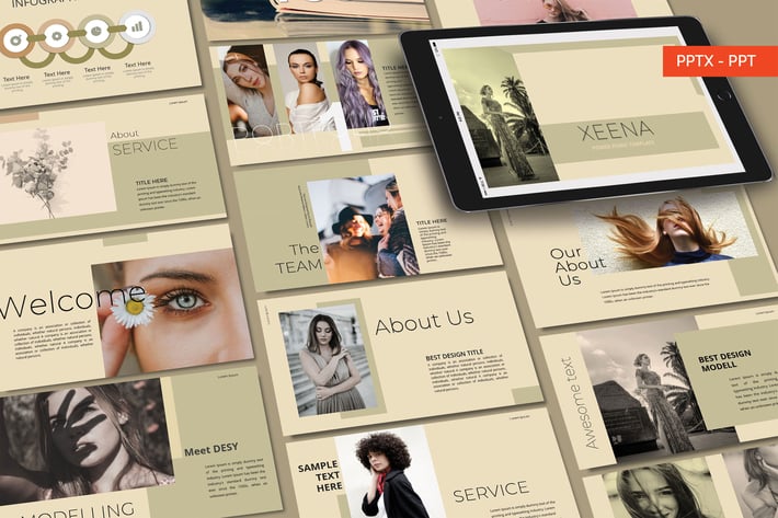XENNA Fashion - Powerpoint Template