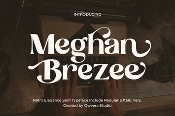 Meghan Breez - Retro Serif