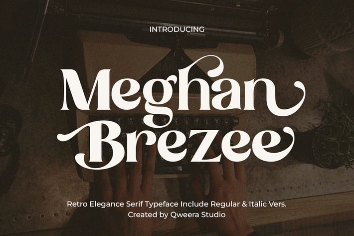 Meghan Breez - Retro Serif