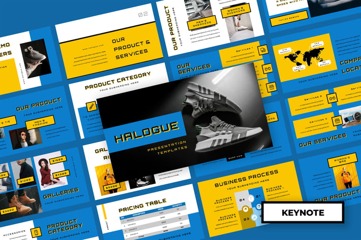 Halogue - Creative Keynote Presentation