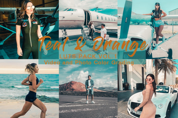 TEAL & ORANGE -  LUTs Pack Vol.1