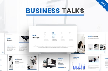 Business Talk - Company Keynote Template