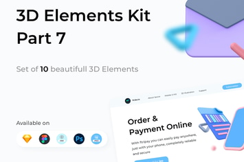 3D Elements Kit - Library Part 7