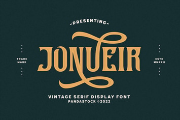 Jonueir - Modern Vintage Fonts