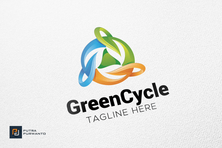 Green Cycle - Logo Template
