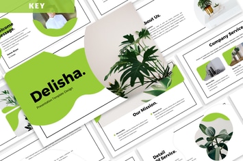 Delisha - Business Keynote Template