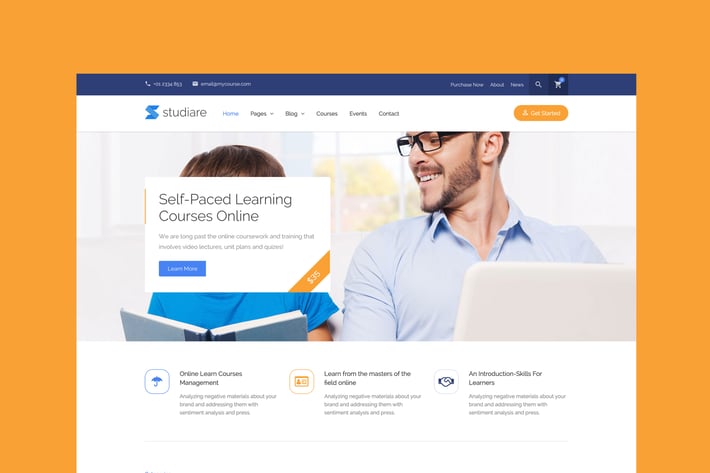 Studiare - Education HTML5 Template
