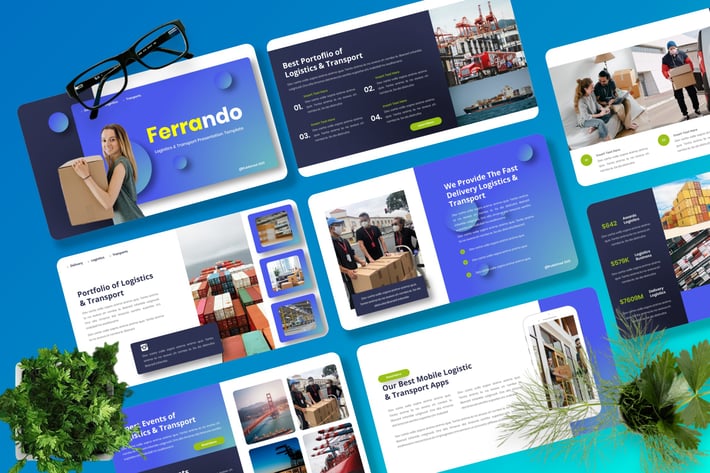 Ferrando - Logistics Keynote Template