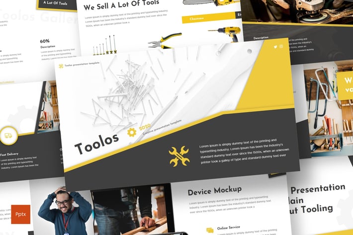 Toolos - Powerpoint Template