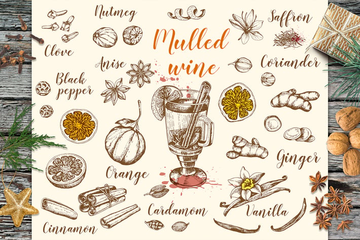 Mulled Wine Design Kit