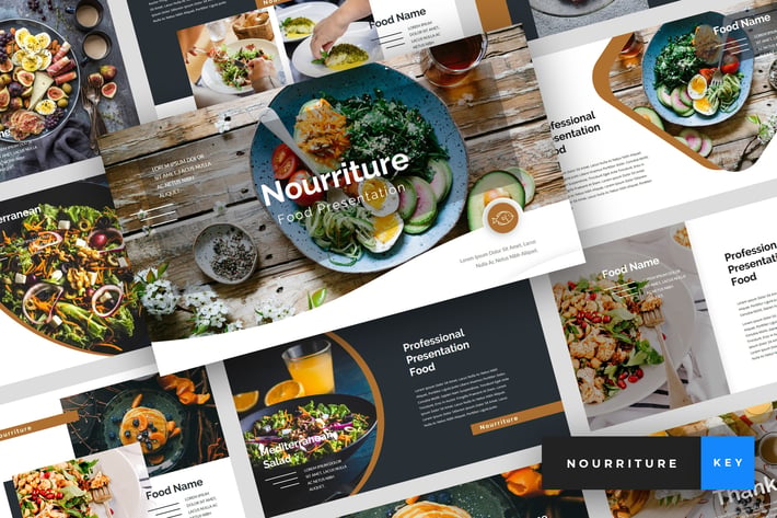 Nourriture - Food Keynote Template