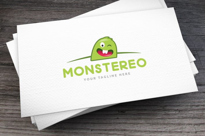 Monstereo Logo Template