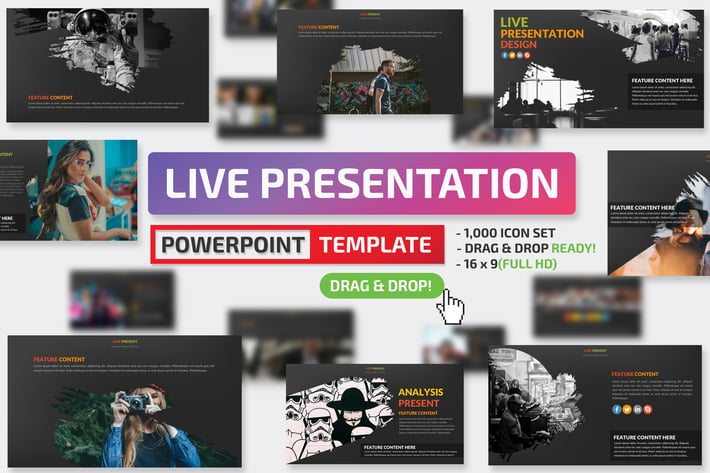Live Powerpoint Presentation Template