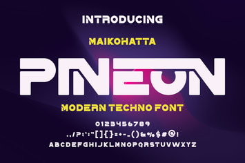 PINEON FONT