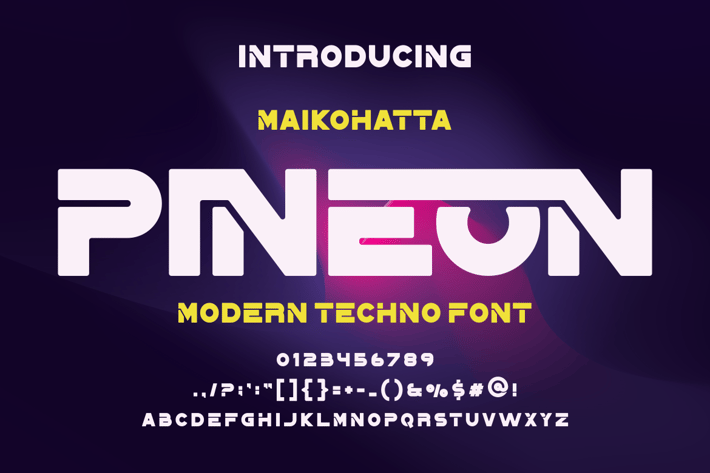 PINEON FONT