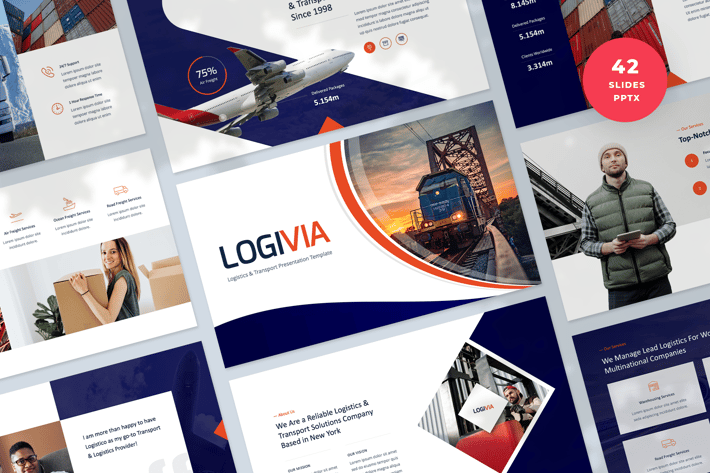 Logistics PowerPoint Presentation Template