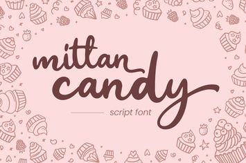 Mittan Candy - Script Font