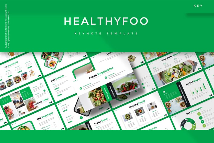 Healthyfoo - Keynote Template