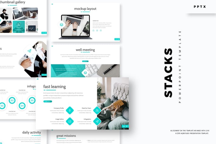 Stacks - Powerpoint Tamplate