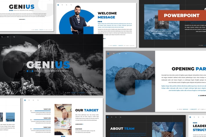 Genius - Multipurpose Powerpoint Template