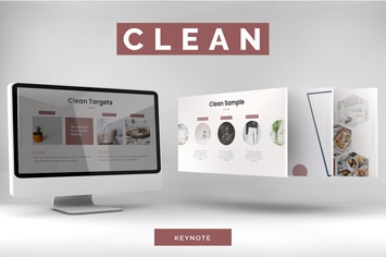 Clean - Keynote Template