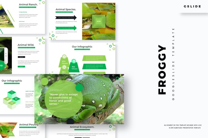 Froggy - Google Slides Template